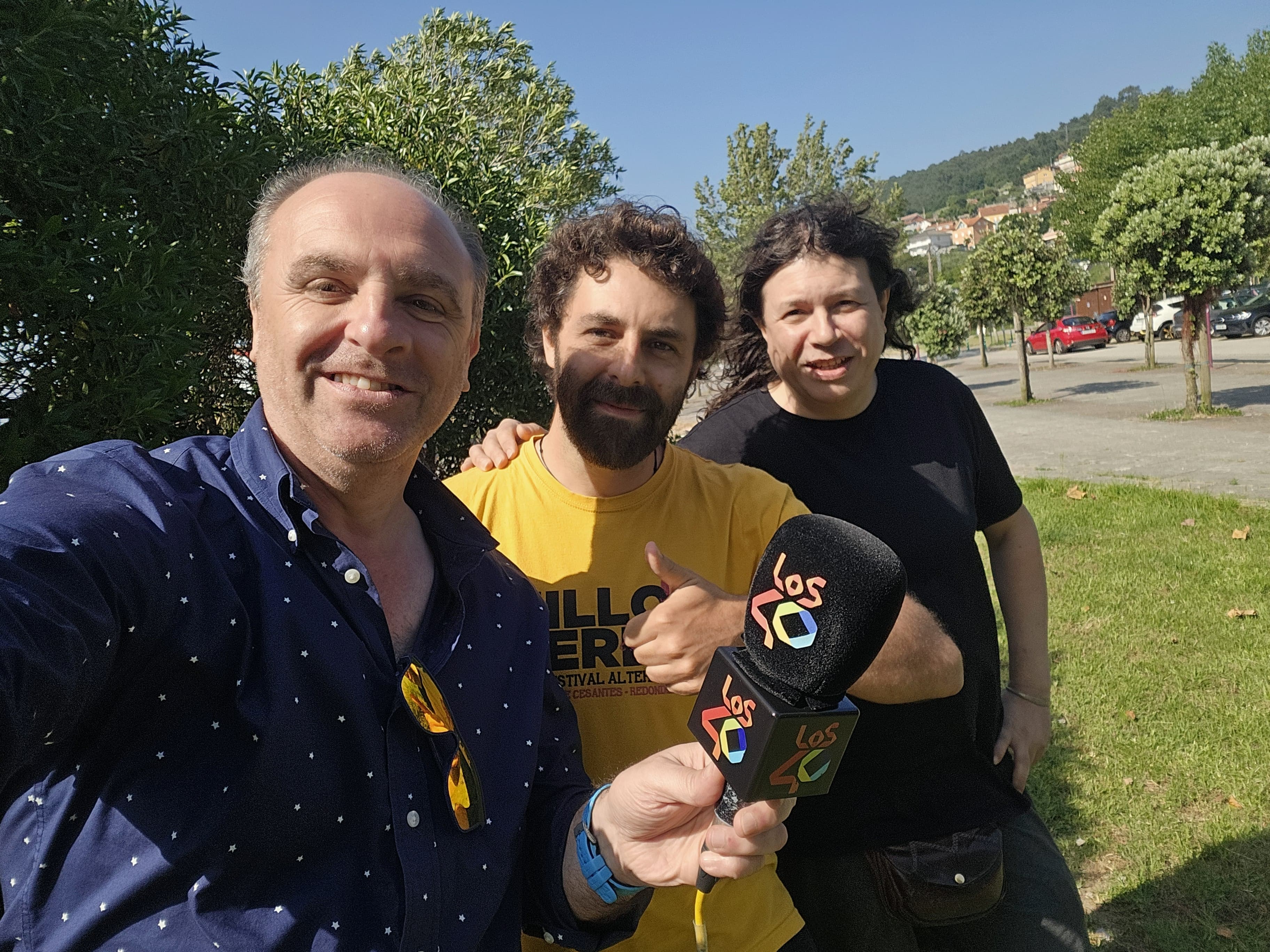 Salva Ronko entrevista en El Maketón, de Los40 Vigo, a dos de los organizadores de Millo Verde