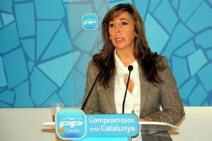 La presidenta del PPC, Alicia Sánchez-Camacho