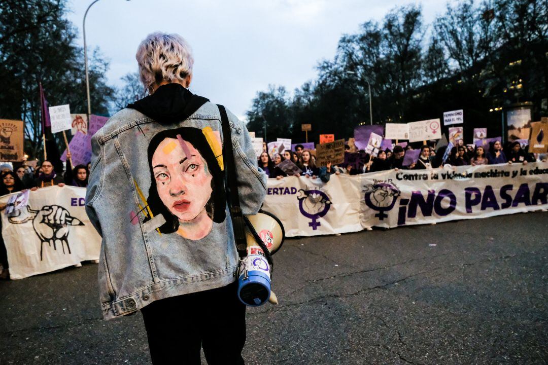 Archivo - Manifestación del 8M (Día Internacional de la Mujer) en Madrid a 8 de marzo de 2020