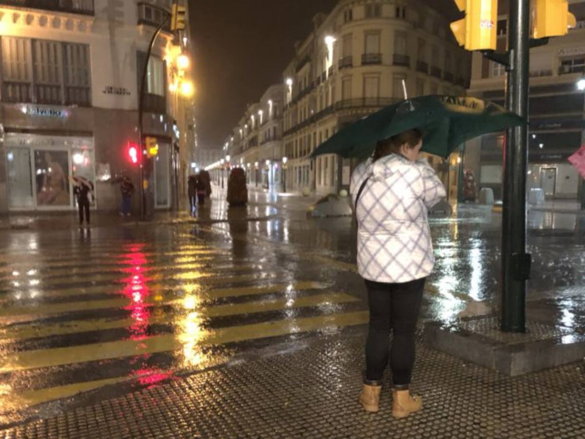 El temporal de lluvia y viento deja 75 litros en la provincia de Málaga