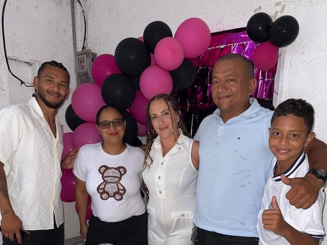 Luis Suárez está en Colombia disfrutando de las vacaciones en familia.