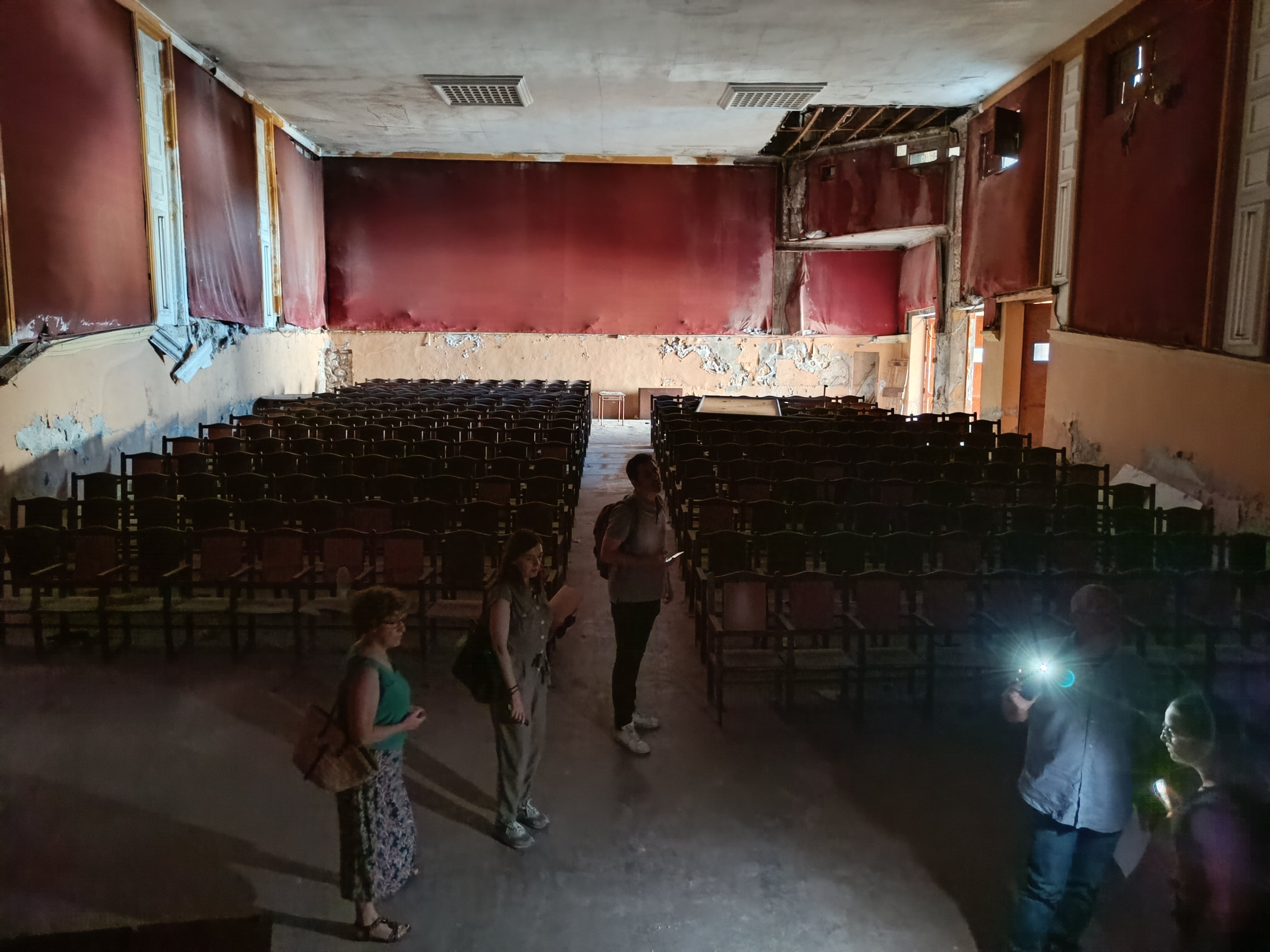 En el interior se buscará recuperar la imagen originaria del edificio.