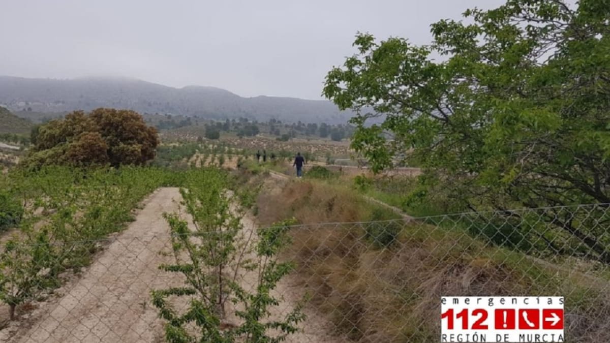 Localizado sin vida el vecino de Cehegín que faltaba de su domicilio desde ayer lunes