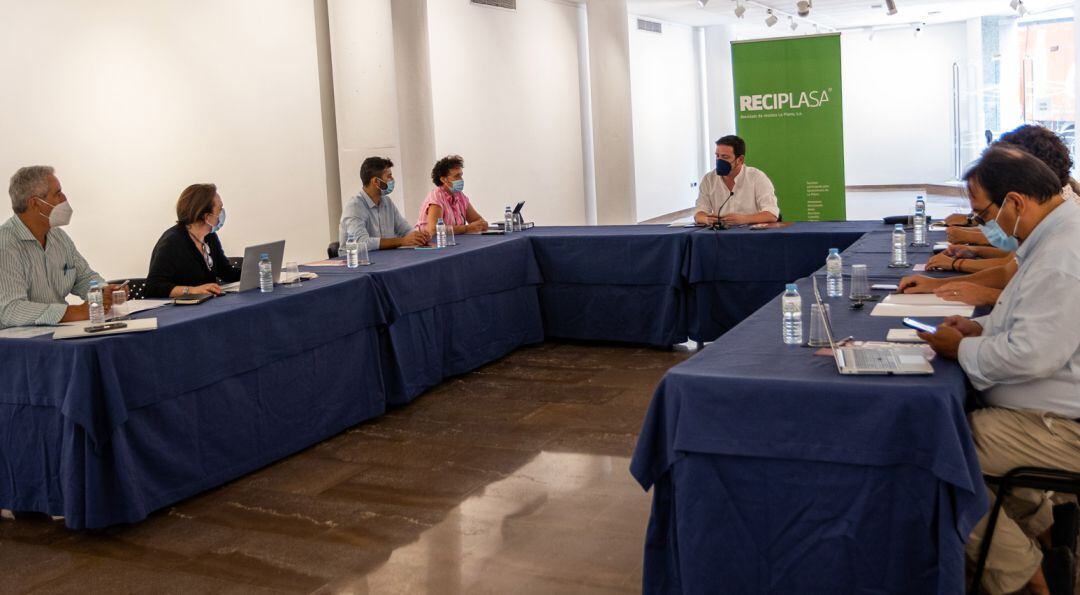 Imagen de la reunión del Consejo de la empresa pública.