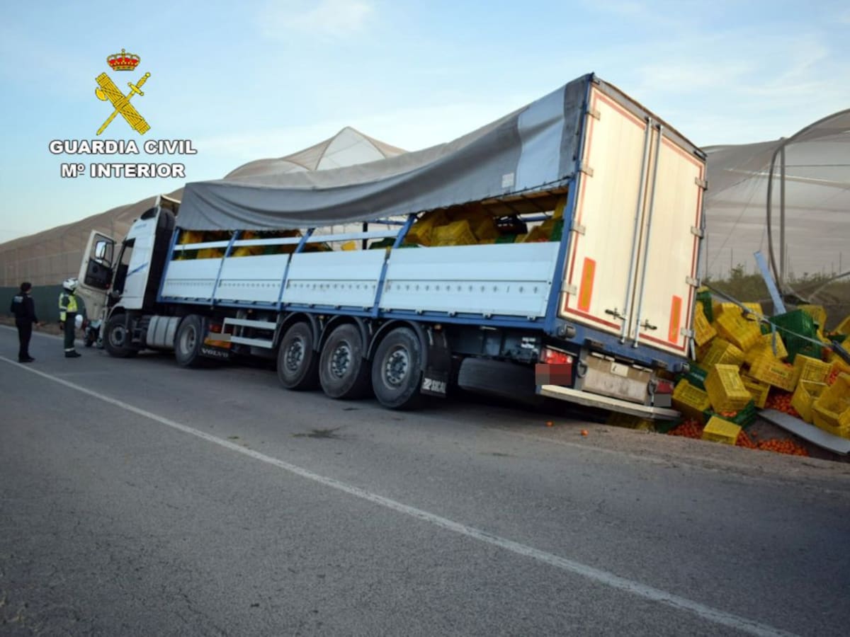 Un conductor de un vehículo articulado de 40 toneladas sextuplicaba la tasa de alcoholemia