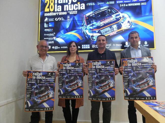 Presentación de la 28º Edición del rallye La Nucia