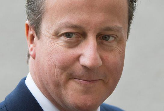 FMA14. London (United Kingdom), 10/05/2015.- Britain&#039;s Prime Minister, David Cameron arrives to attend a service to commemorate the 70th anniversary of VE day in Westminster Abbey, central London, England, 10 May 2015. The Service held at the Westminster 