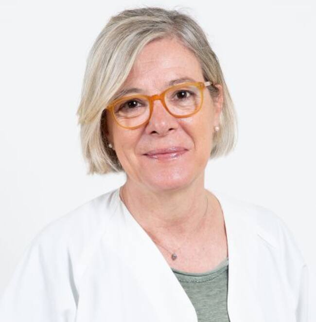 Montse Olivé, responsable de l'àrea de malalties musculars de l'Hospital de Bellvitge