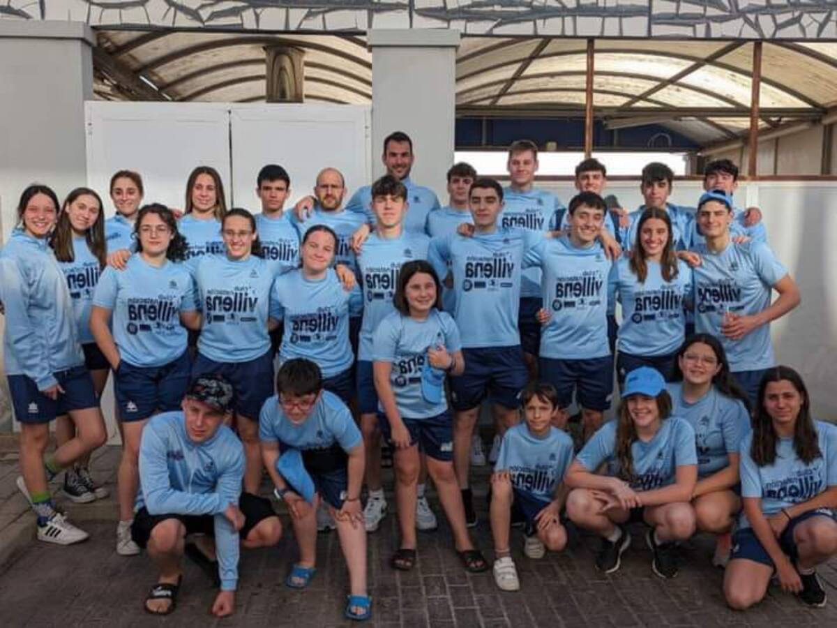 El Club Natación Villena regresa a Segunda tras una igualada Liga Autonómica