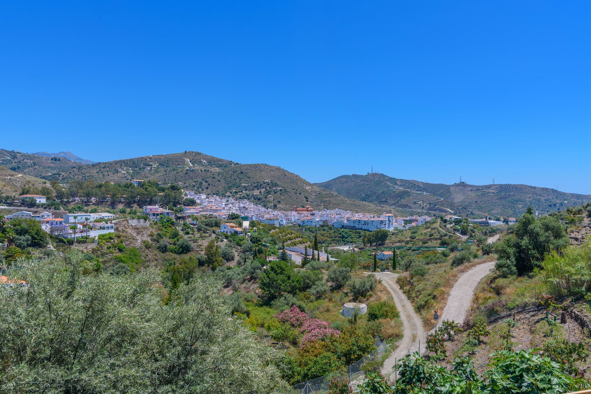 Imagen rural de Torrox (Málaga)