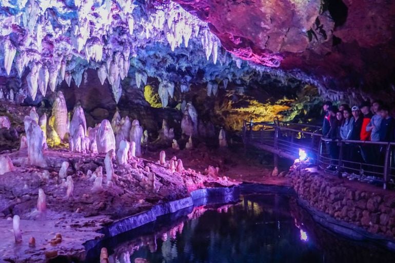 Imagen de la cueva del Soplao.