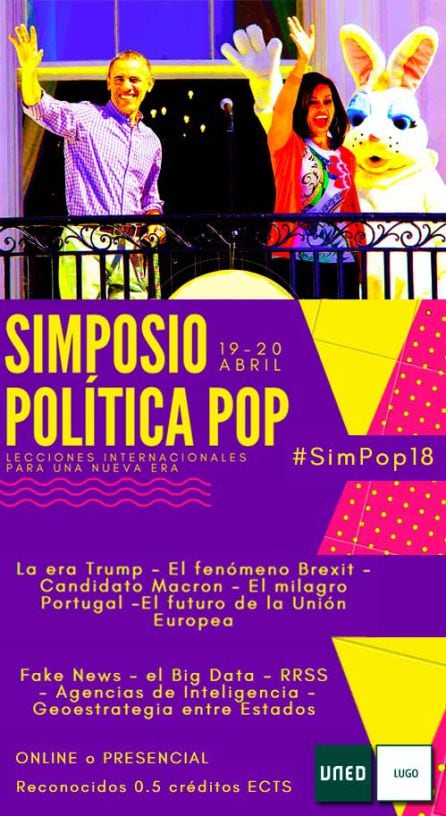 Cartel del Simposio que se celebra en Lugo