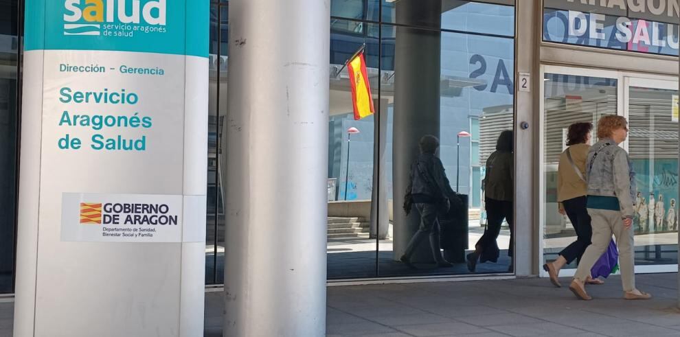 Entrada del SALUD en Zargoza