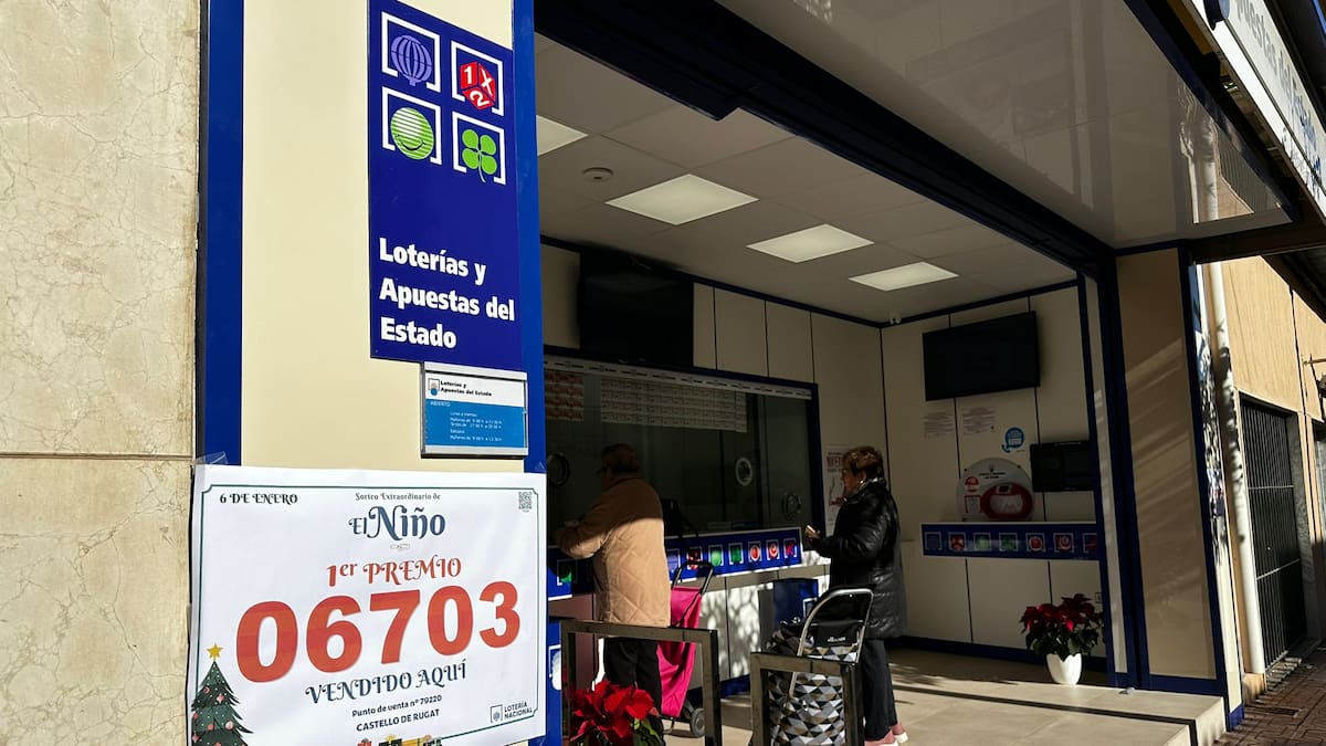 Vicenta Boscà: “Es la primera vez que el Gordo del Niño cae en Castelló de Rugat y estamos súper contentos”