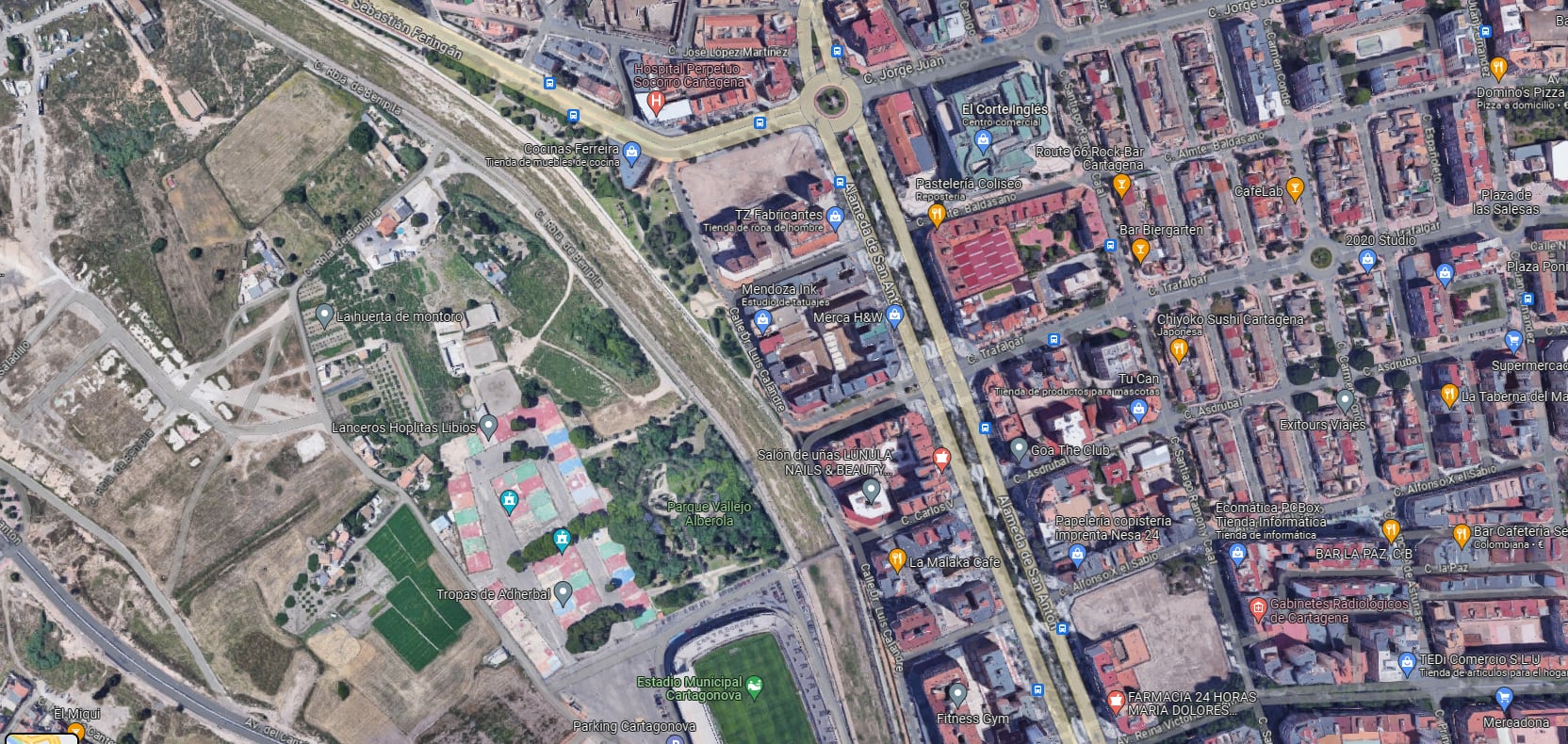 Alameda de San Antón, Cartagena