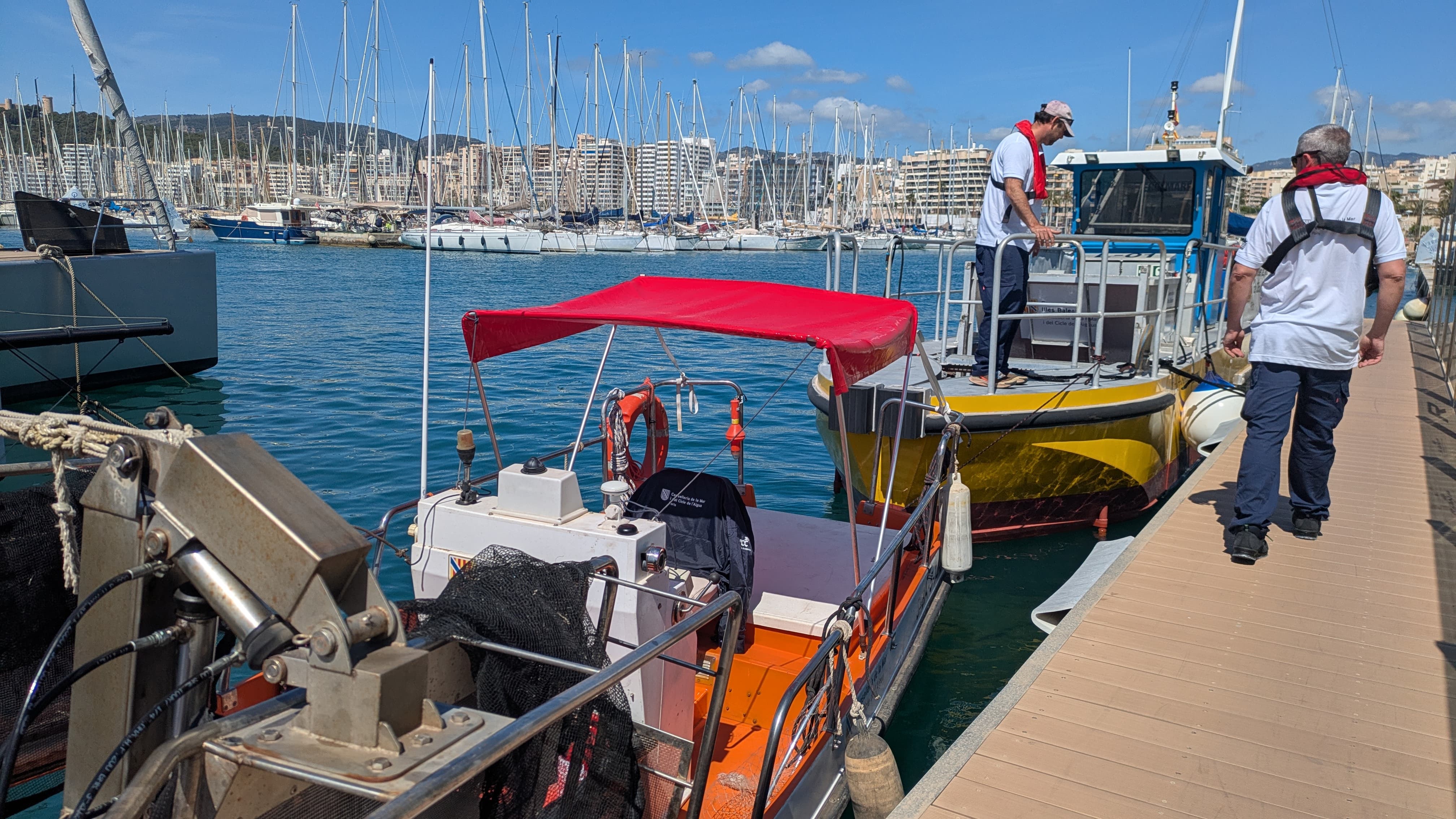 Imagen de una de las embarcaciones