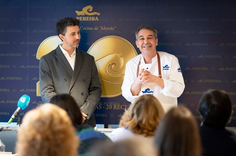 Ruy Andrade y Javier Olleros