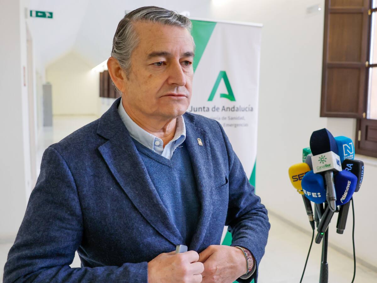 Antonio Sanz, consejero de Sanidad