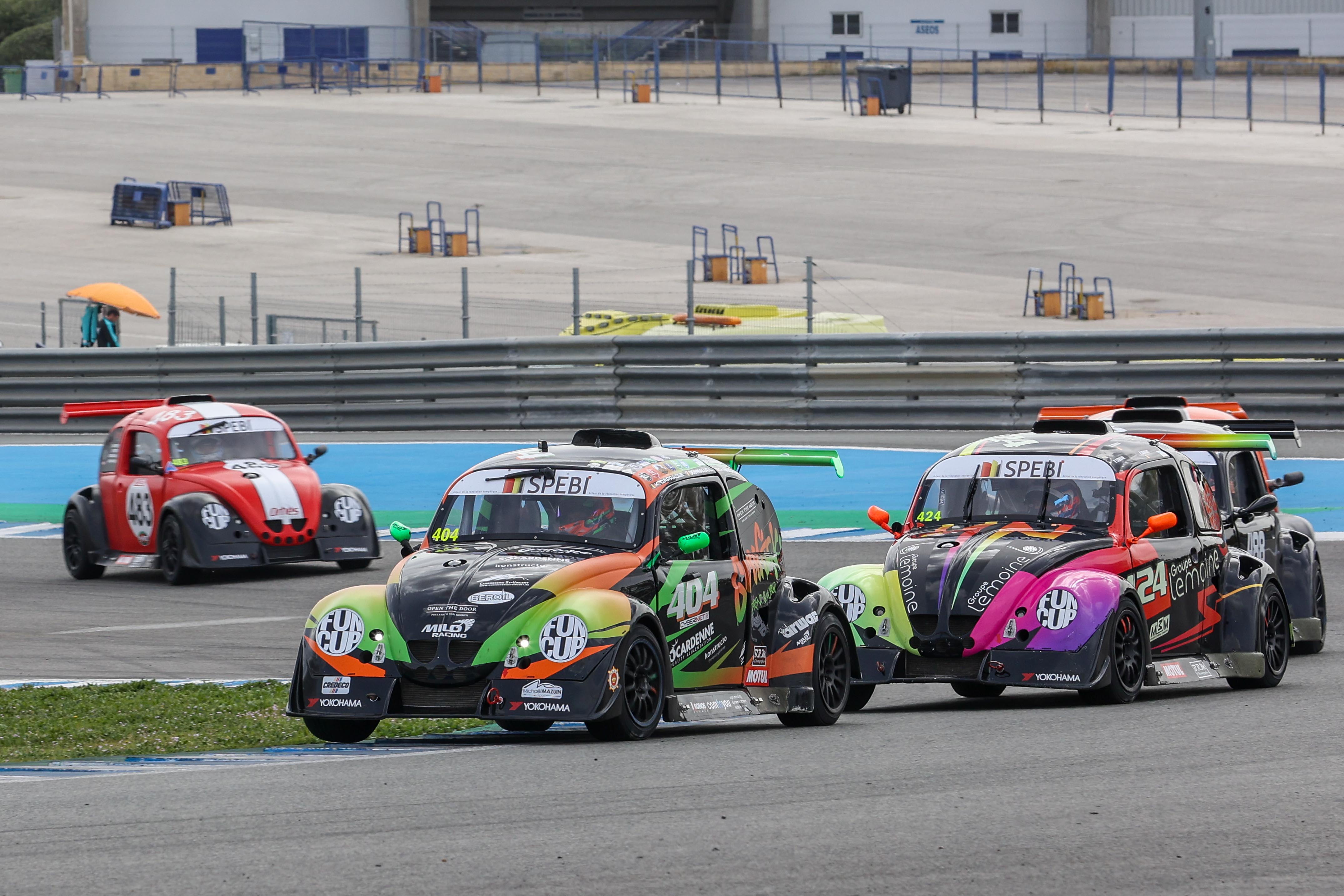 Imagen carrera sábado de la Fun Cup en el Circuito de Jerez