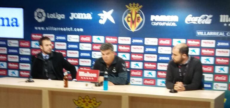 Rueda de prensa en El Madrigal