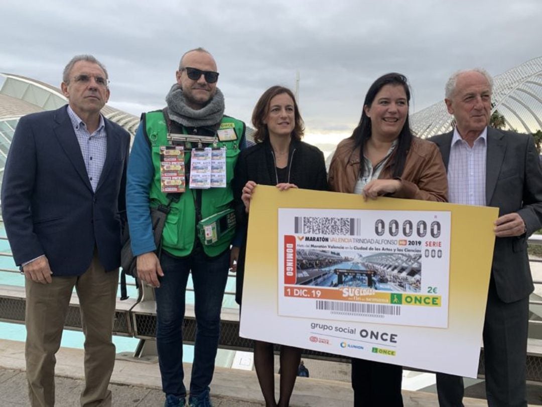 El cupón de la ONCE tampoco quiere perderse el Maratón València