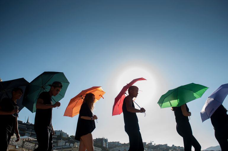 Imagen de archivo de una actividad organizada por San Sebastián 2016.