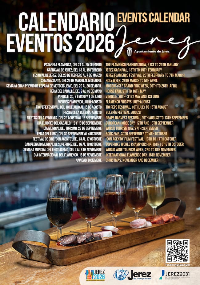 Calendario de eventos de 2026