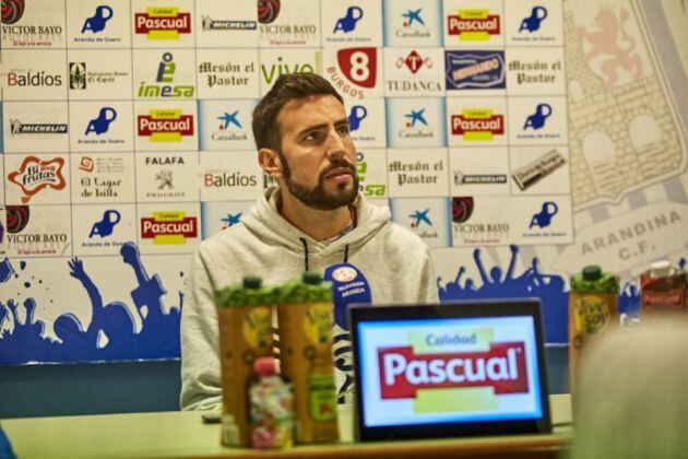 Álex Izquierdo, en rueda de prensa