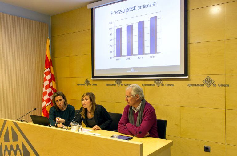 Presentació pressupost de l'Ajuntament de Girona pel 2015