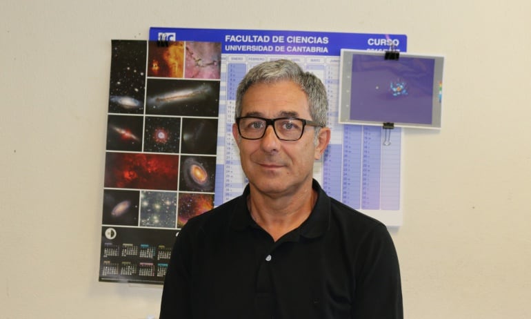 Manuel Pérez Cagigal, portavoz del Grupo de Tecnología Optica de la UC