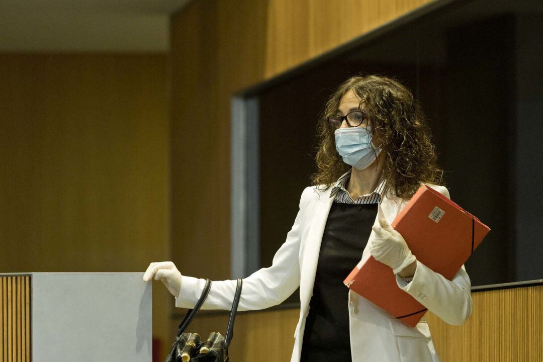 La consellera general, Judith Salazar.