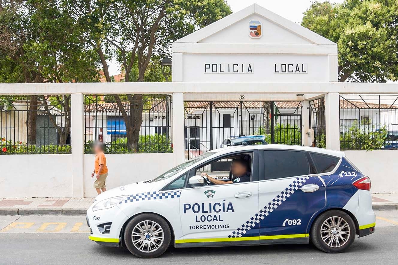 La intervención fue realizada por una patrulla de la policía local