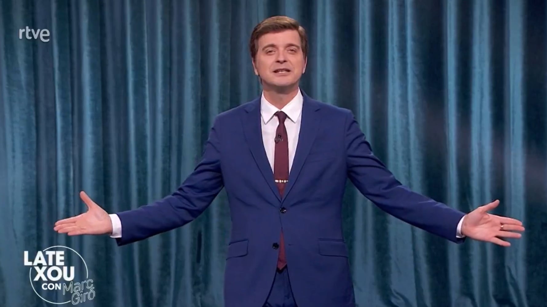 Marc Giró, durante el monólogo.