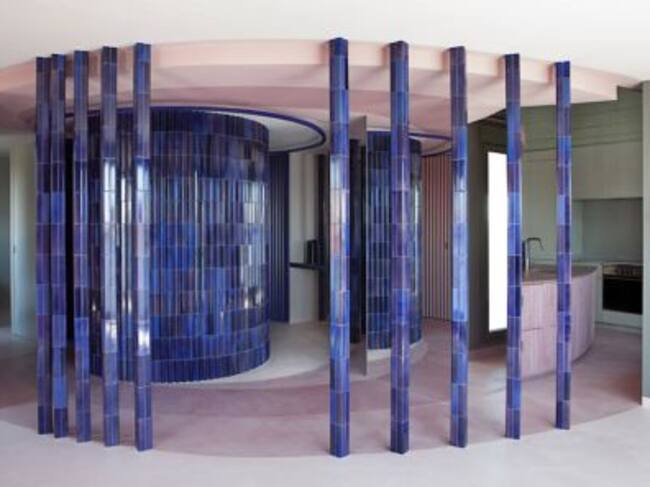 Imagen del interior de la vivienda de Antonio Najarro diseñada por Raúl Almenara