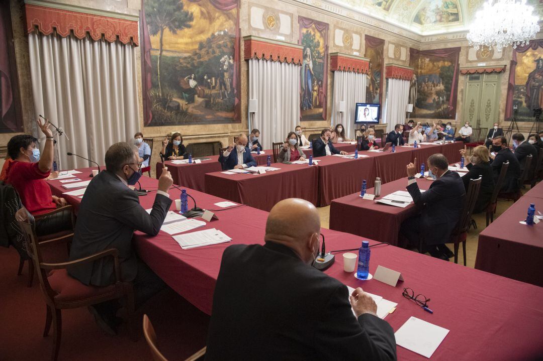 Pleno de la diputación de Castellón