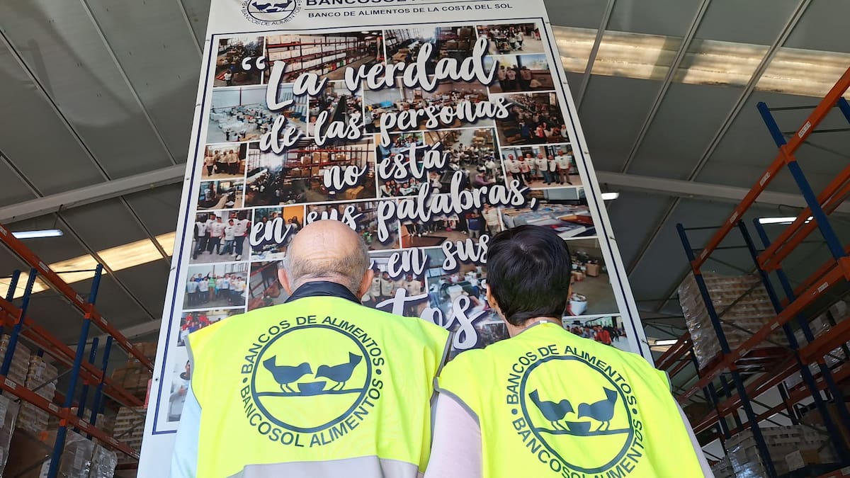 Bancosol llama a reforzar el voluntariado para sostener su red de ayuda alimentaria en Málaga