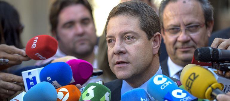 García-Page espera recuperar el consenso con Podemos hasta el final de la legislatura