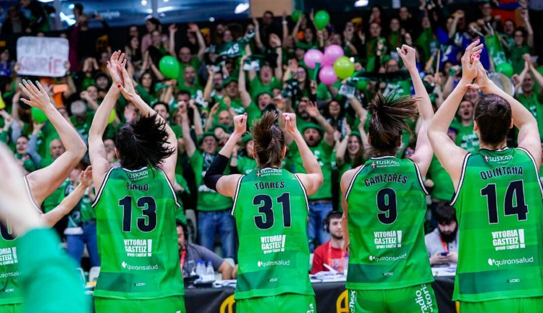 Imagen de la última victoria de RPK Araski, en la Copa de la Reina de Salamanca.