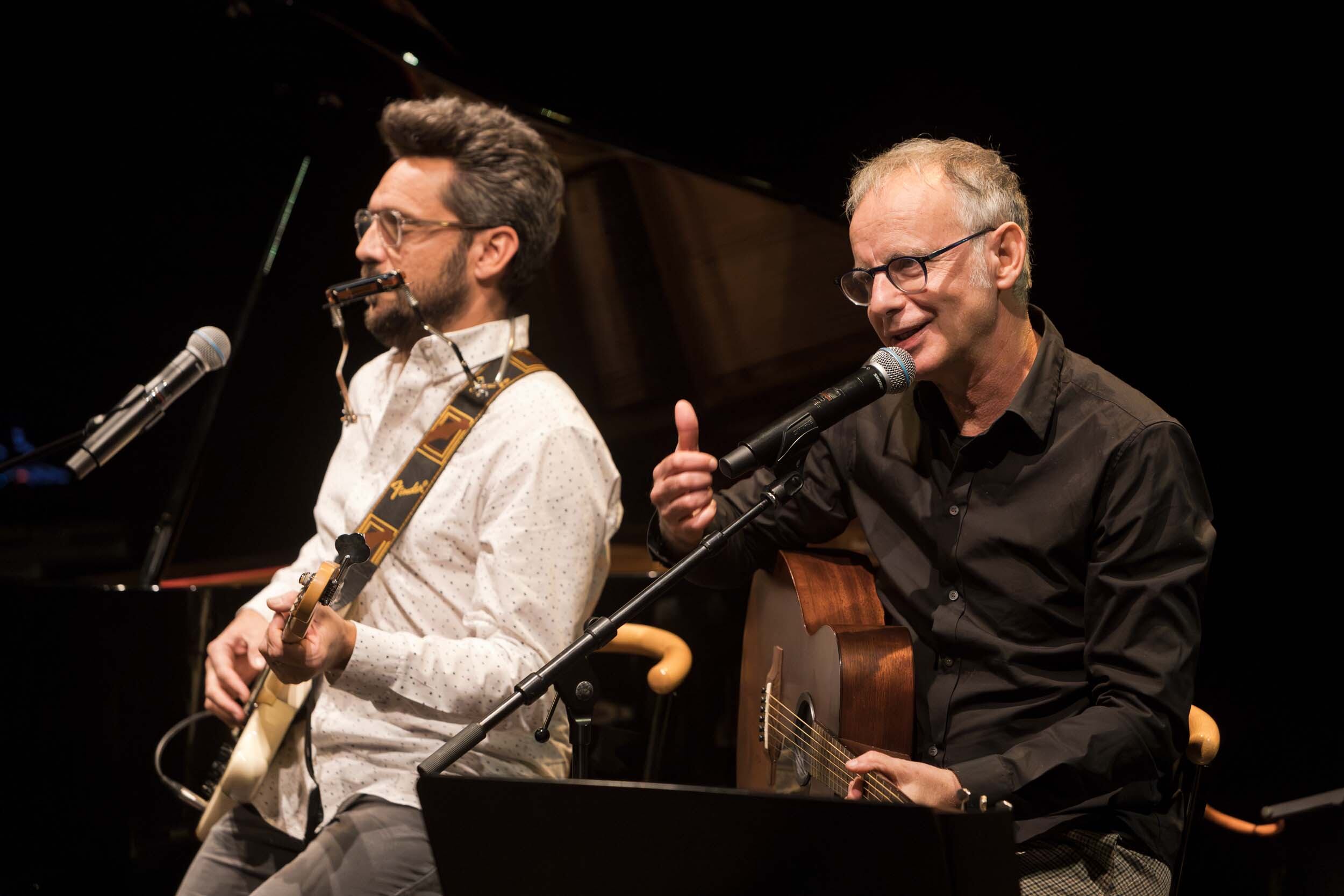 Un moment del concert de Lluís Gavaldà al SAM.