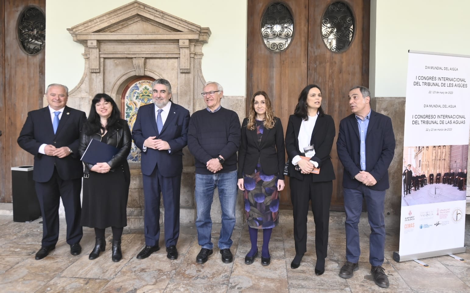 Inauguración del primer congreso internacional del Tribunal de las Aguas