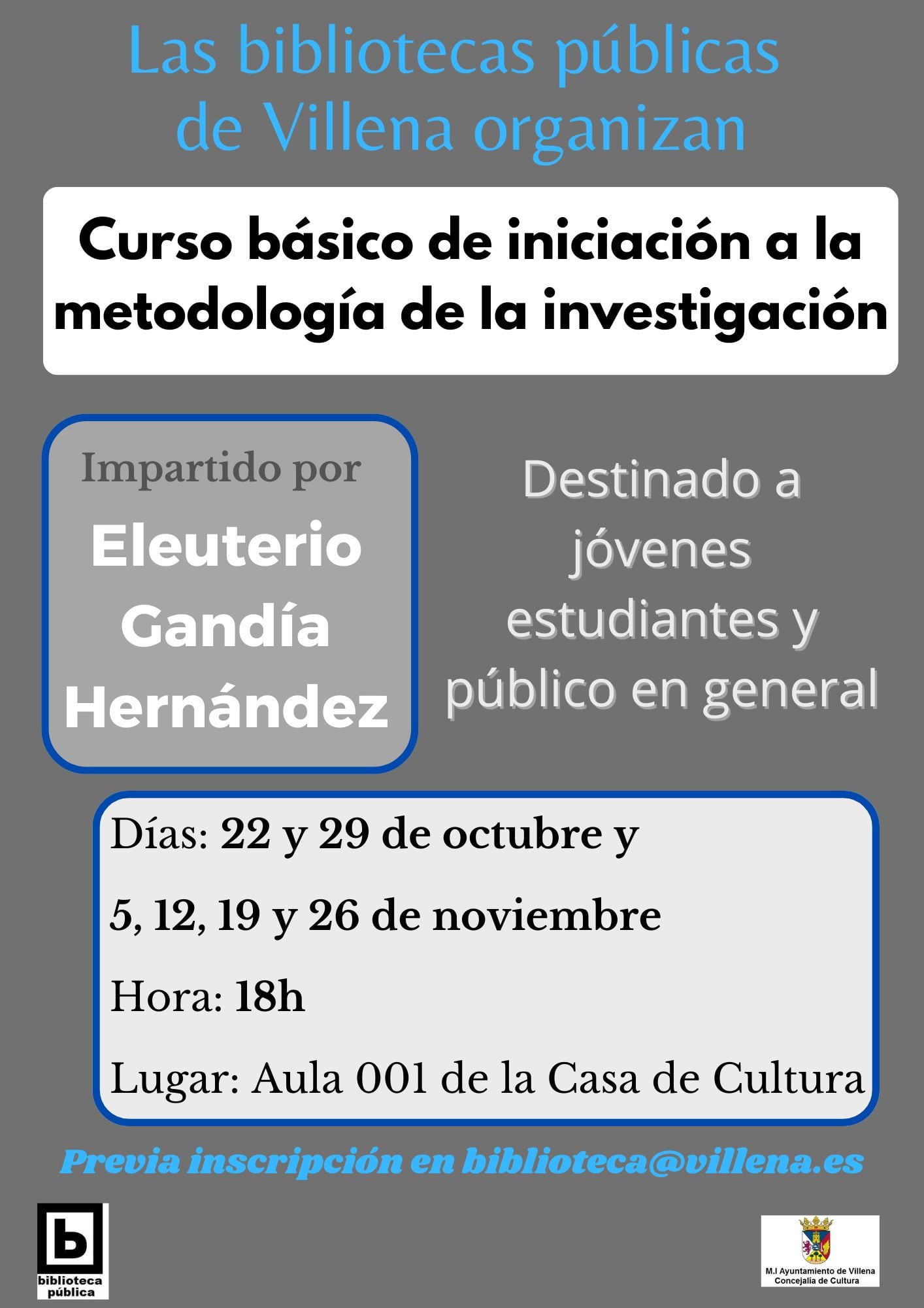 Cartel del curso