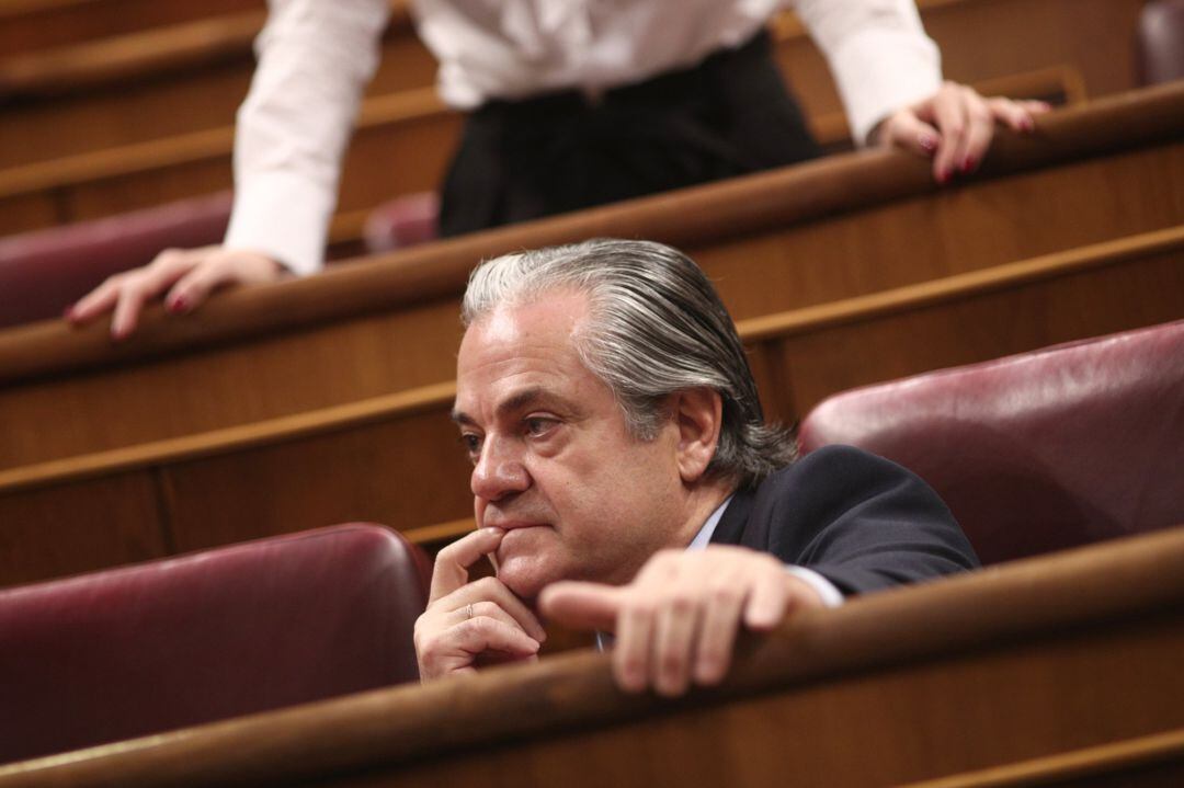 El diputado de Ciudadanos en el Congreso, Marcos de Quinto, durante la sesión de constitución de las Cortes para la XIV Legislatura en el Congreso de los Diputados