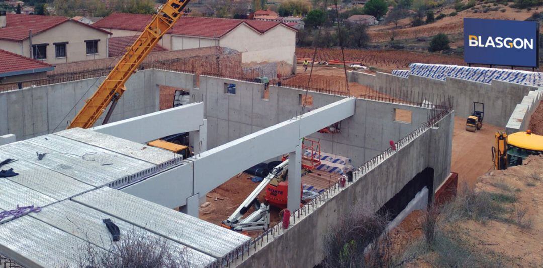 Construcción de la bodega