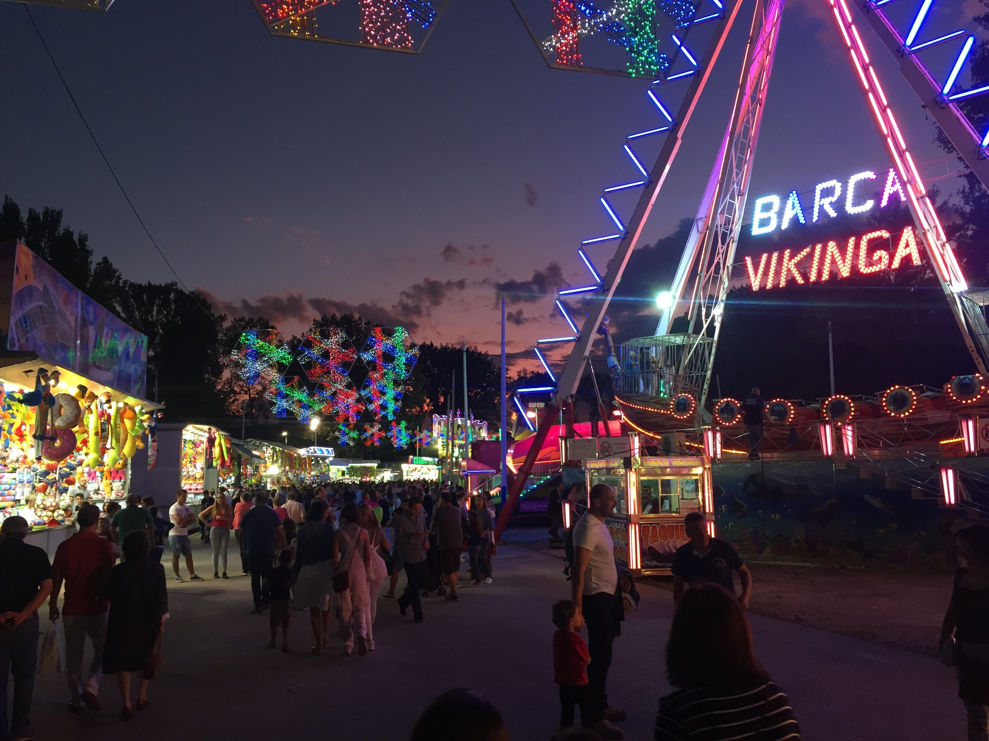 El recinto de la Feria y Fiestas de San Julián, en una imagen de archivo