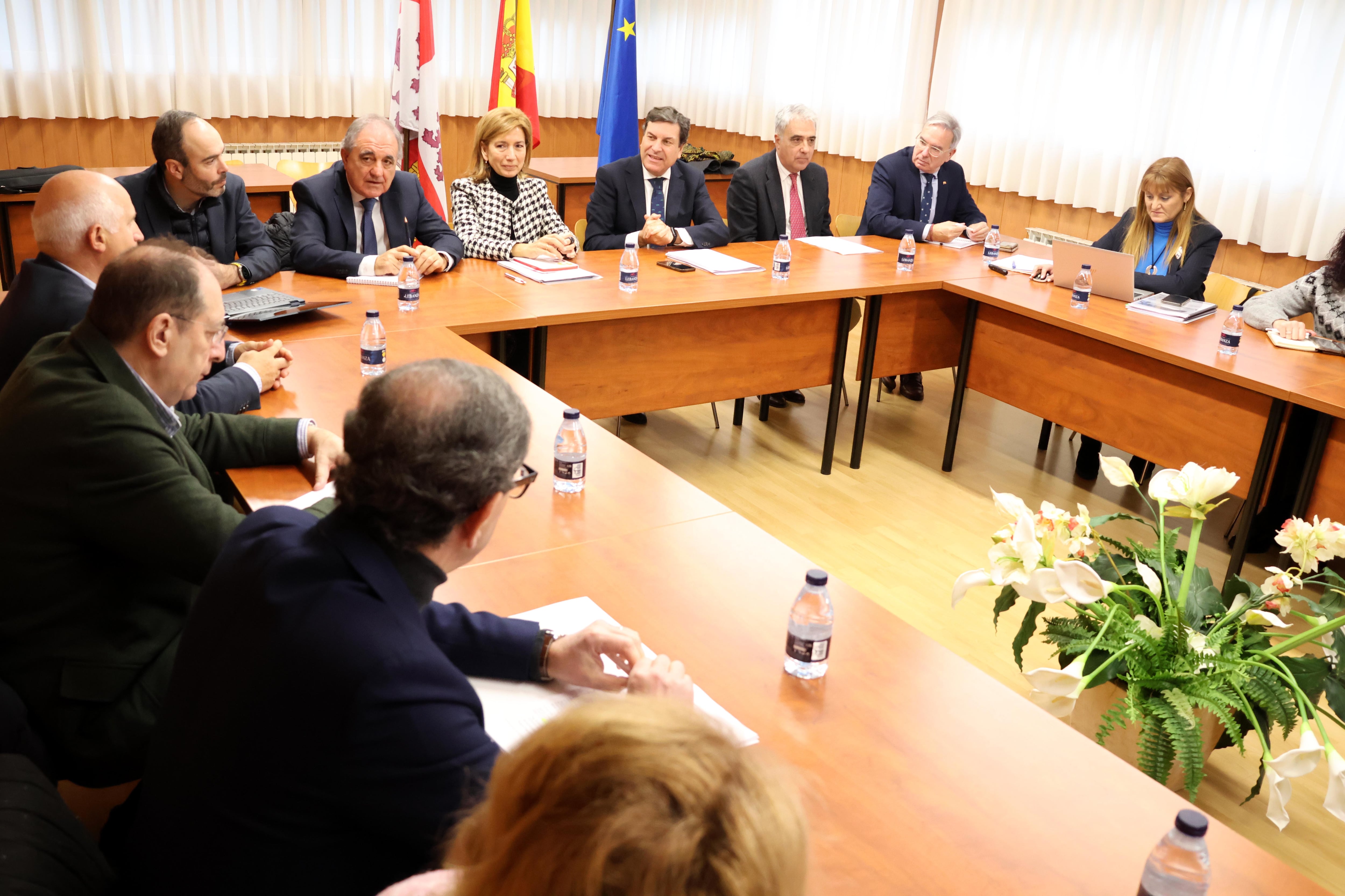 Reunión de la Mesa de Transición Justa de Castilla y  León