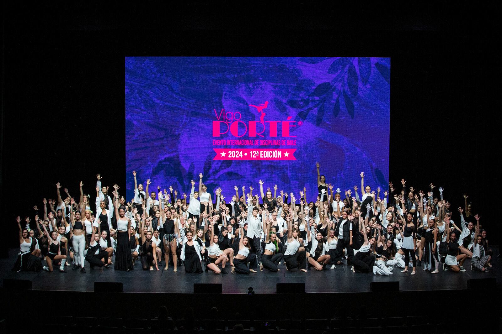 Imagen de archivo del cierre de la edición de Vigo Porté 2024