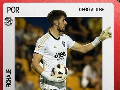 Diego Altube, nuevo fichaje como guardameta del Zamora CF