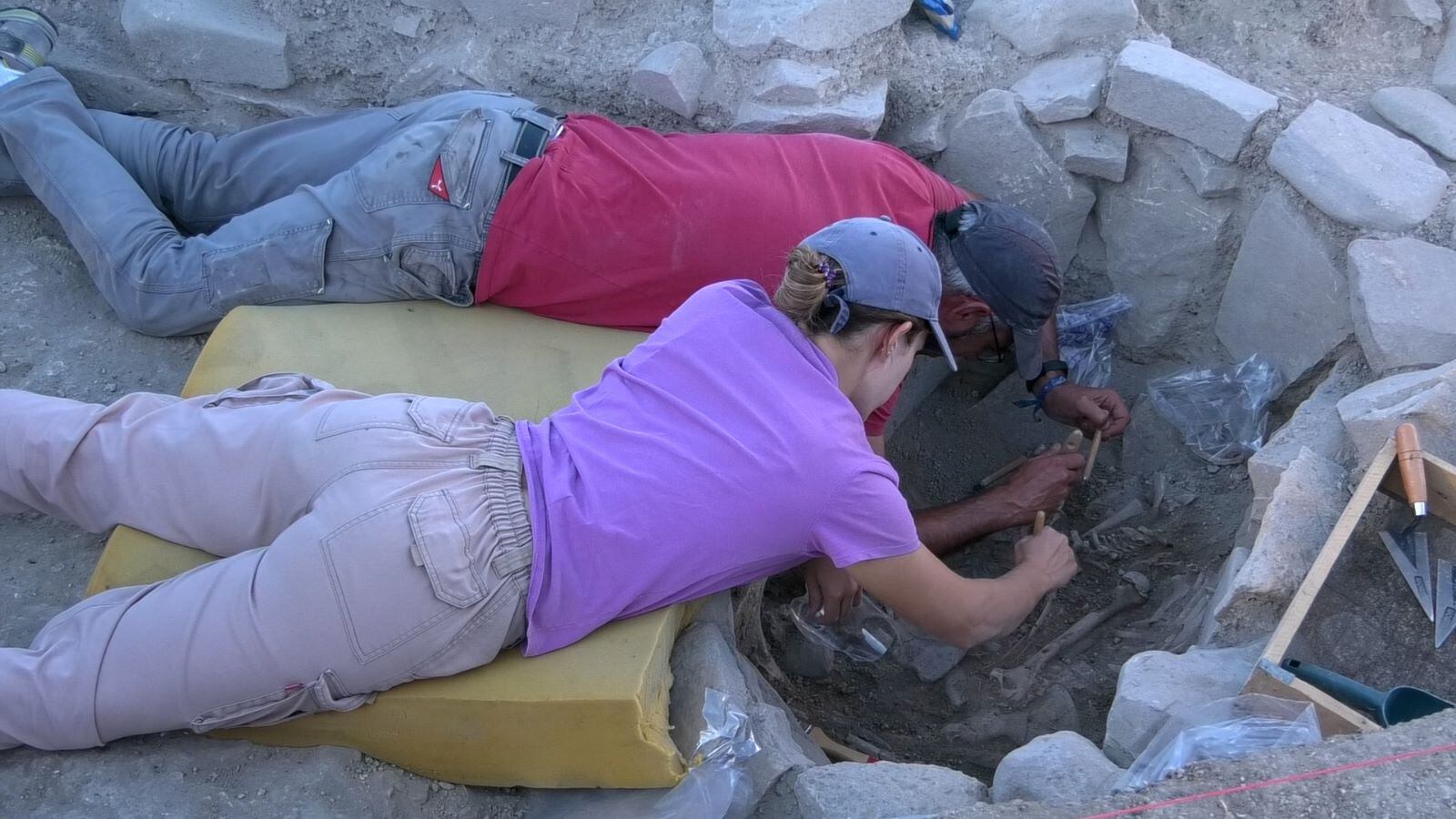 Hallazgos en las excavaciones