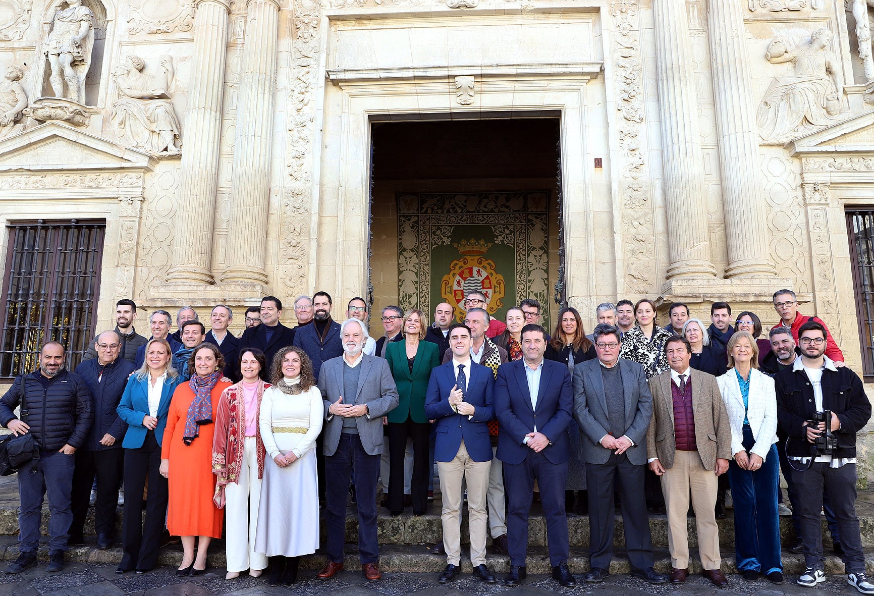 Encuentro con los periodistas de jerez