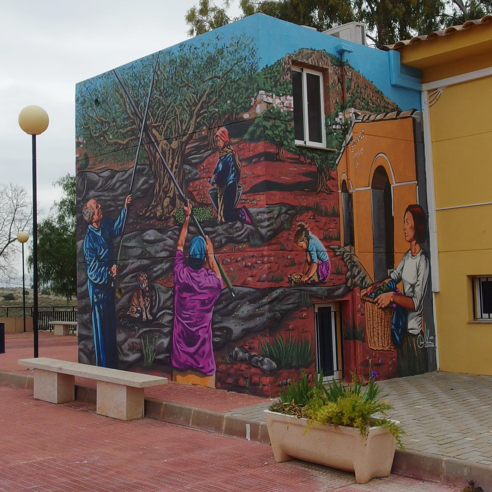 Mural del Rincón de los Carranzas(Lorca)